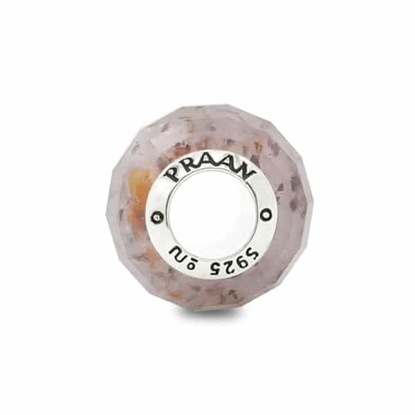 Praan Cacoxenite brown natural-stone Bead by The Alternative Bead. Your official Praan Retailer from Germany