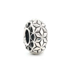 Praan Hexagram silver sterling-silver Bead by The Alternative Bead. Your official Praan Retailer from Germany