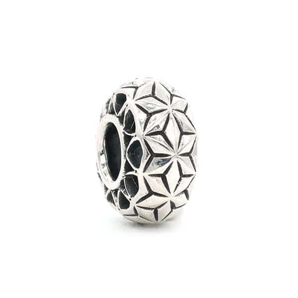Praan Hexagram silver sterling-silver Bead by The Alternative Bead. Your official Praan Retailer from Germany
