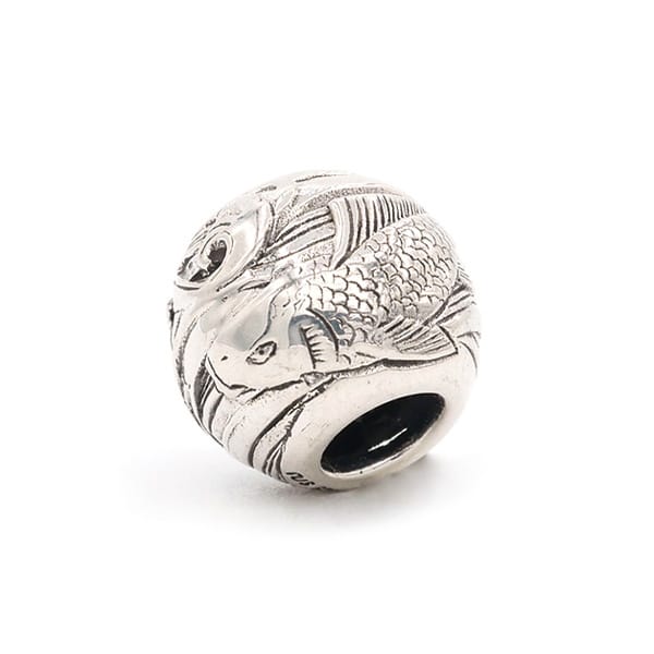 Praan Koi Fish silver sterling-silver Bead by The Alternative Bead. Your official Praan Retailer from Germany