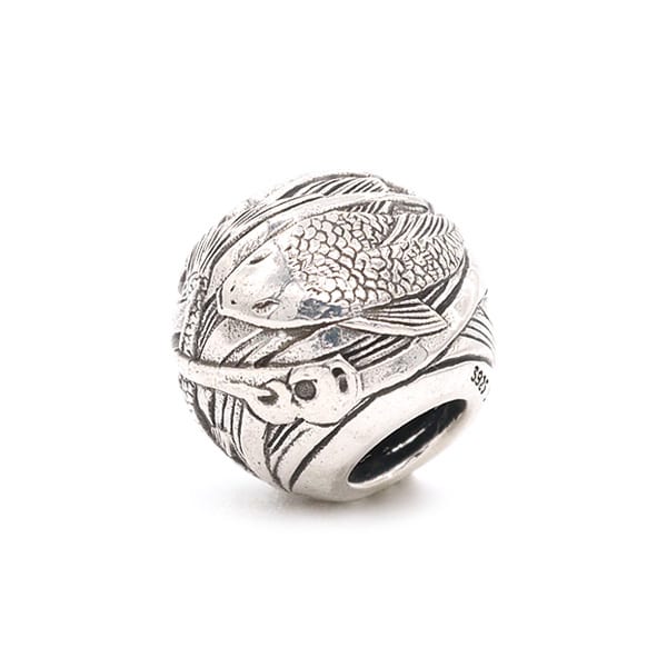 Praan Koi Fish silver sterling-silver Bead by The Alternative Bead. Your official Praan Retailer from Germany