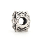 Praan The Element Peacock Feather silver; blue sterling-silver Bead by The Alternative Bead. Your official Praan Retailer from Germany