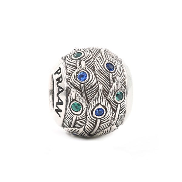 Praan Mystery of Eyespots silver sterling-silver Bead by The Alternative Bead. Your official Praan Retailer from Germany