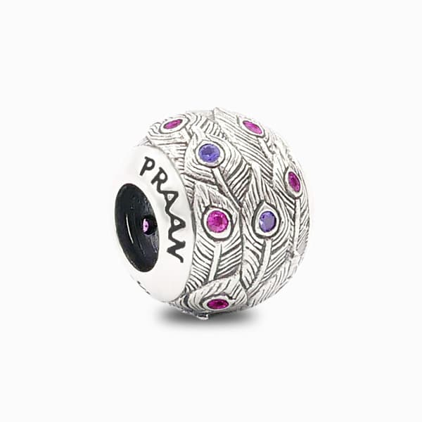 Praan Dazzling Mystery of Eyespots silver sterling-silver Bead by The Alternative Bead. Your official Praan Retailer from Germany