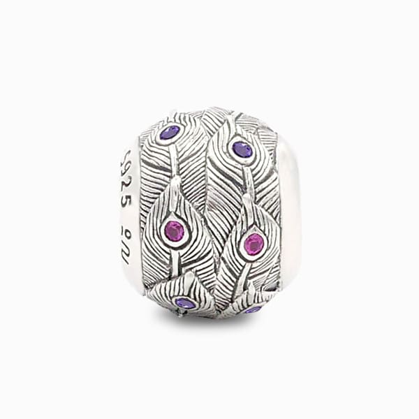 Praan Dazzling Mystery of Eyespots silver sterling-silver Bead by The Alternative Bead. Your official Praan Retailer from Germany