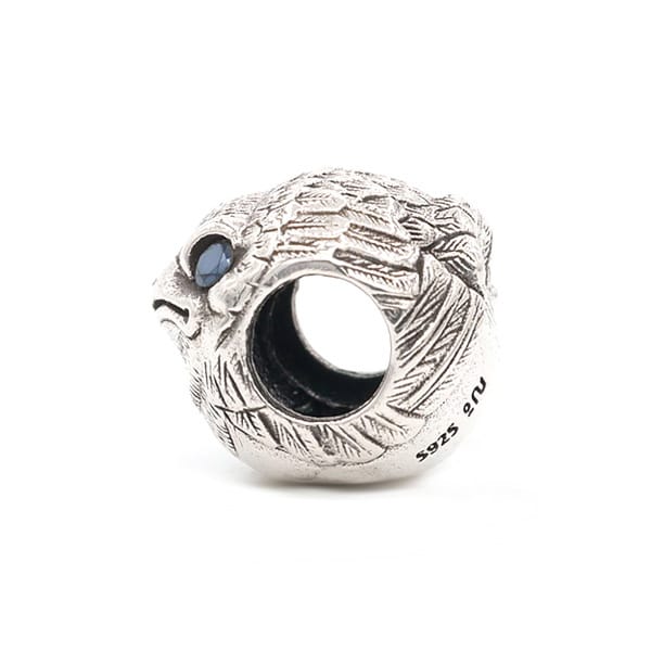 Praan Vintage Bird silver sterling-silver Bead by The Alternative Bead. Your official Praan Retailer from Germany