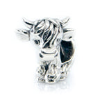 Aurora Charm Scotch the Cow Charm silver sterling-silver Bead by The Alternative Bead. Your official Aurora Charm Retailer from Germany