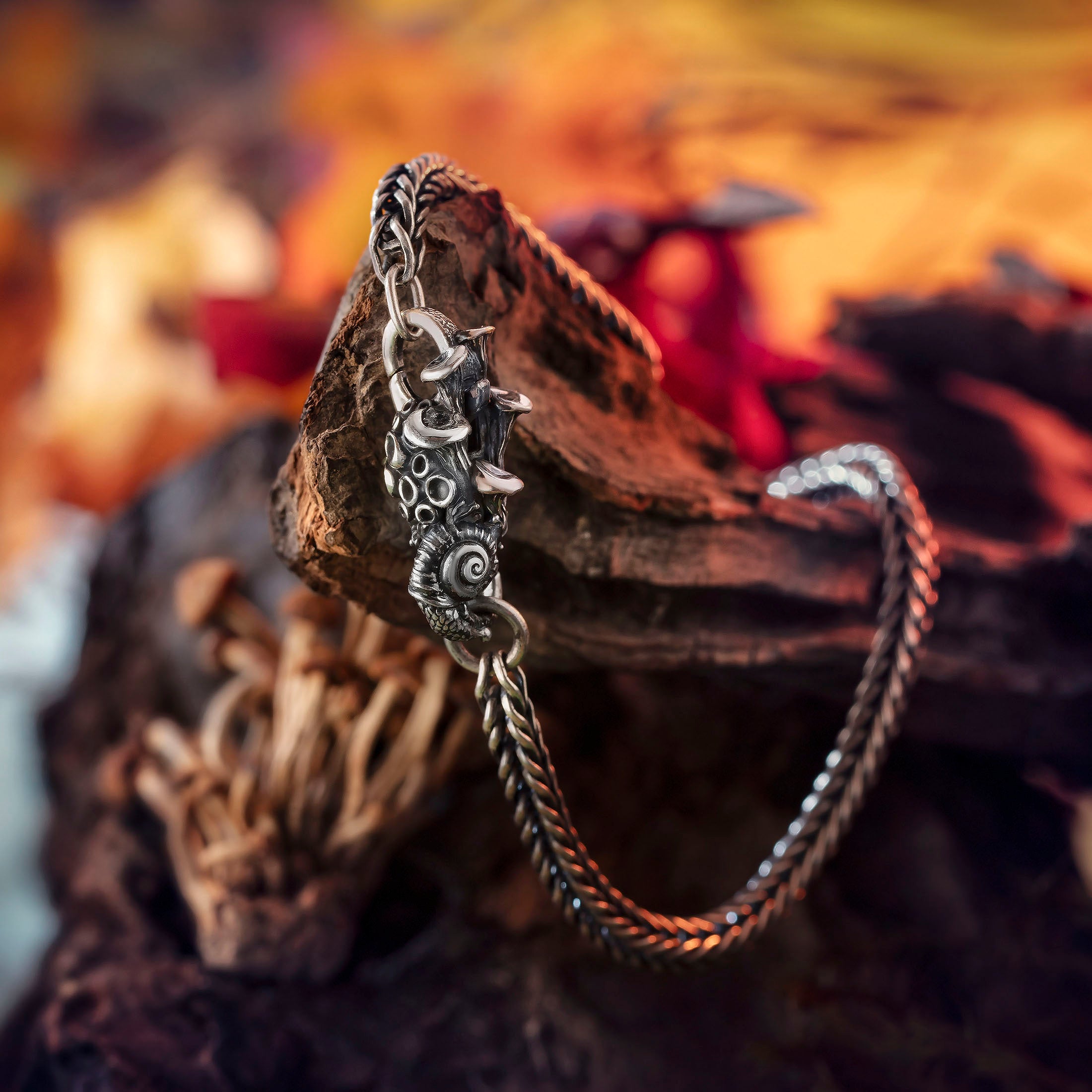 Elfbeads Mushroom Lock silver sterling-silver Lock by The Alternative Bead. Your official Elfbeads Retailer from Germany