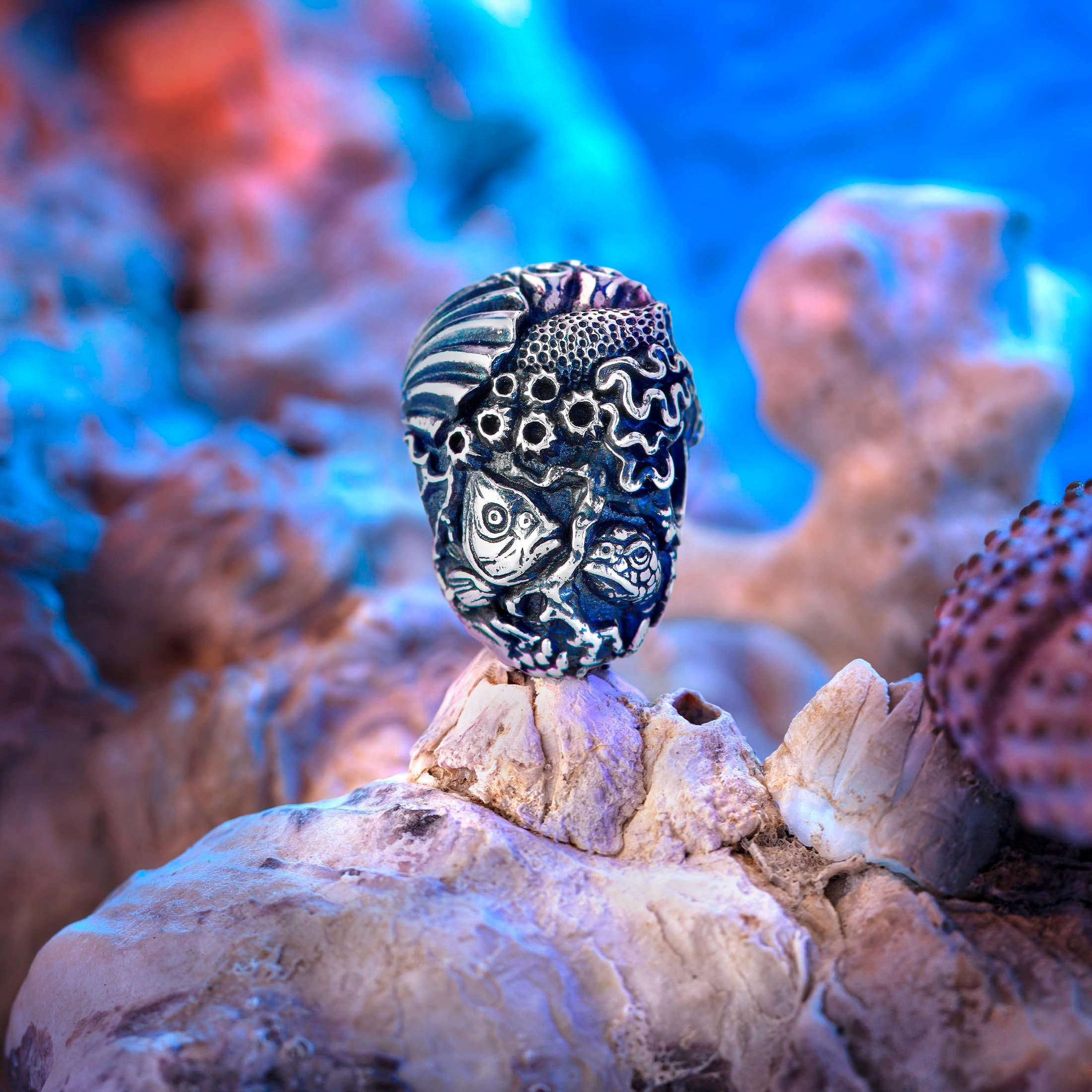 Elfbeads Heart Of The Seas silver sterling-silver Bead by The Alternative Bead. Your official Elfbeads Retailer from Germany