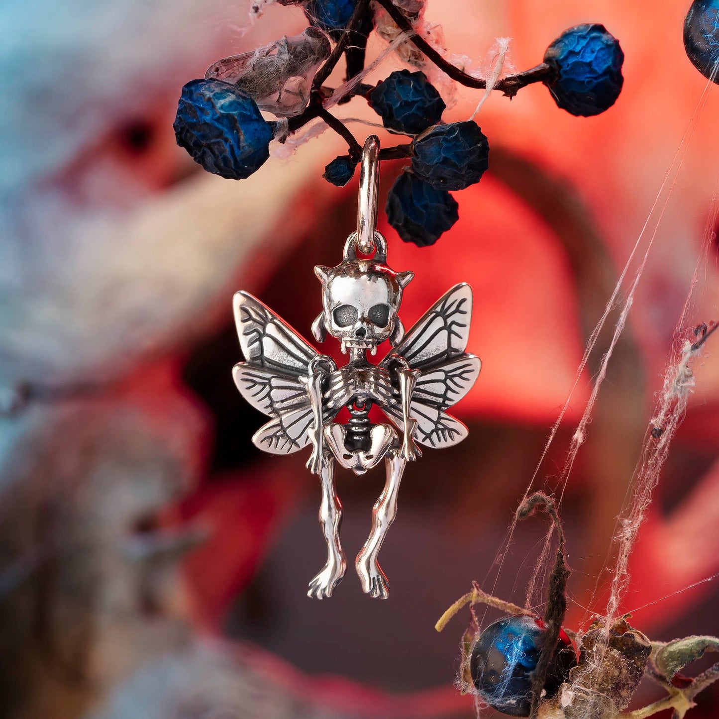 Silver Elfbeads Blood Fairy Charm by The Alternative Bead 