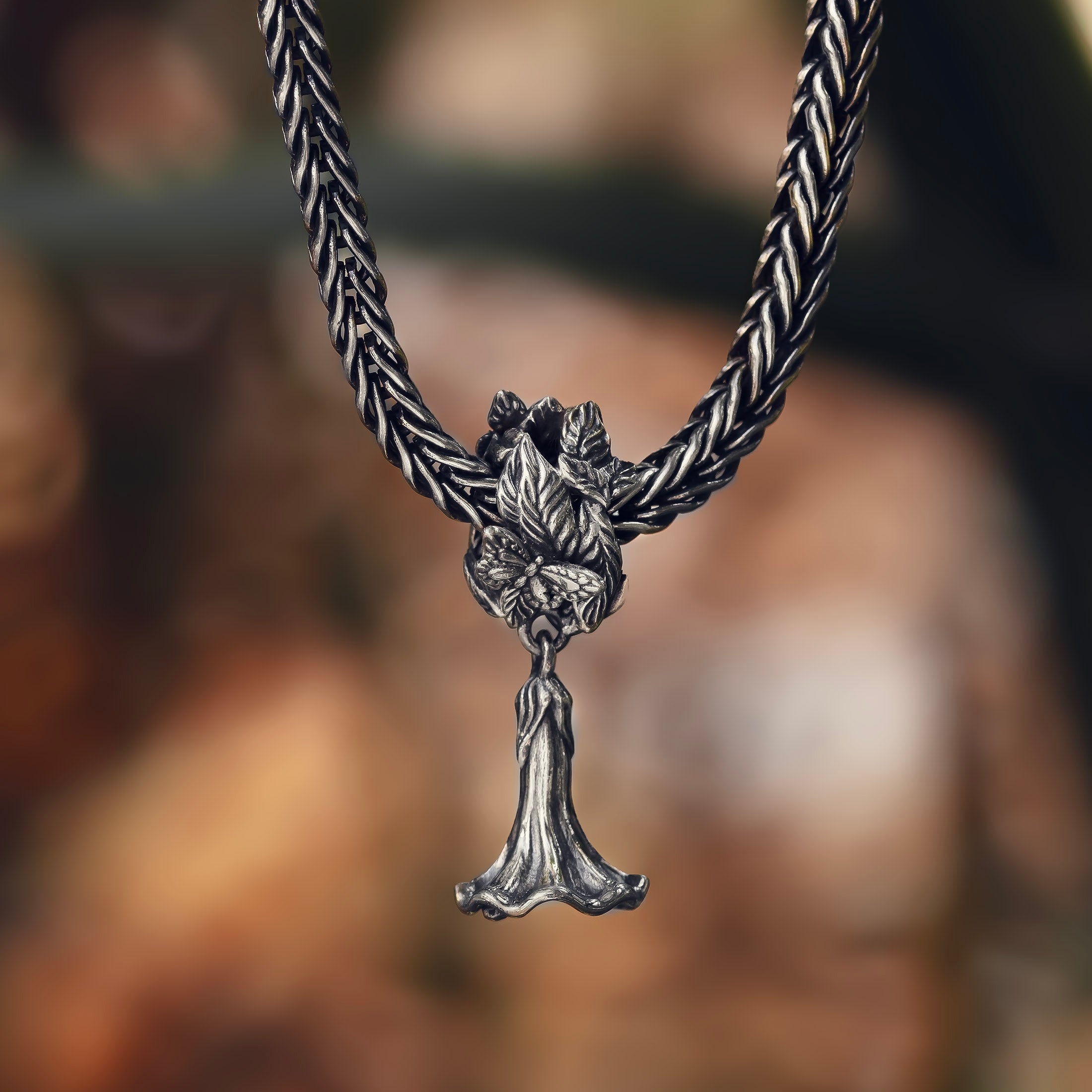 Elfbeads Butterfly Blossom silver sterling-silver Dangle by The Alternative Bead. Your official Elfbeads Retailer from Germany