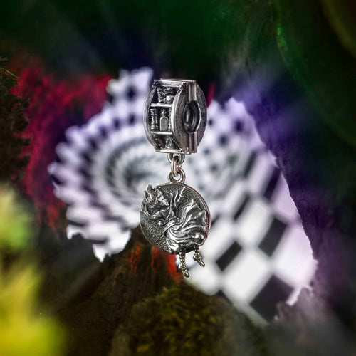 Elfbeads Down the Rabbit Hole silver sterling-silver Dangle by The Alternative Bead. Your official Elfbeads Retailer from Germany