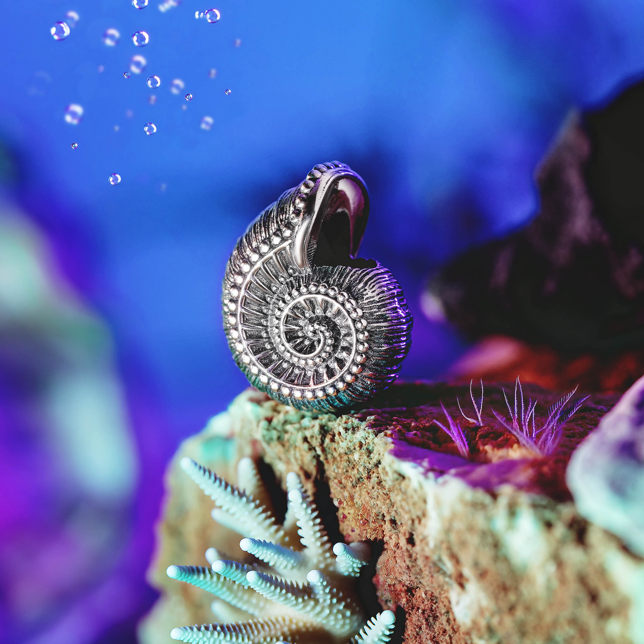 Elfbeads Ocean Star silver sterling-silver Bead by The Alternative Bead. Your official Elfbeads Retailer from Germany