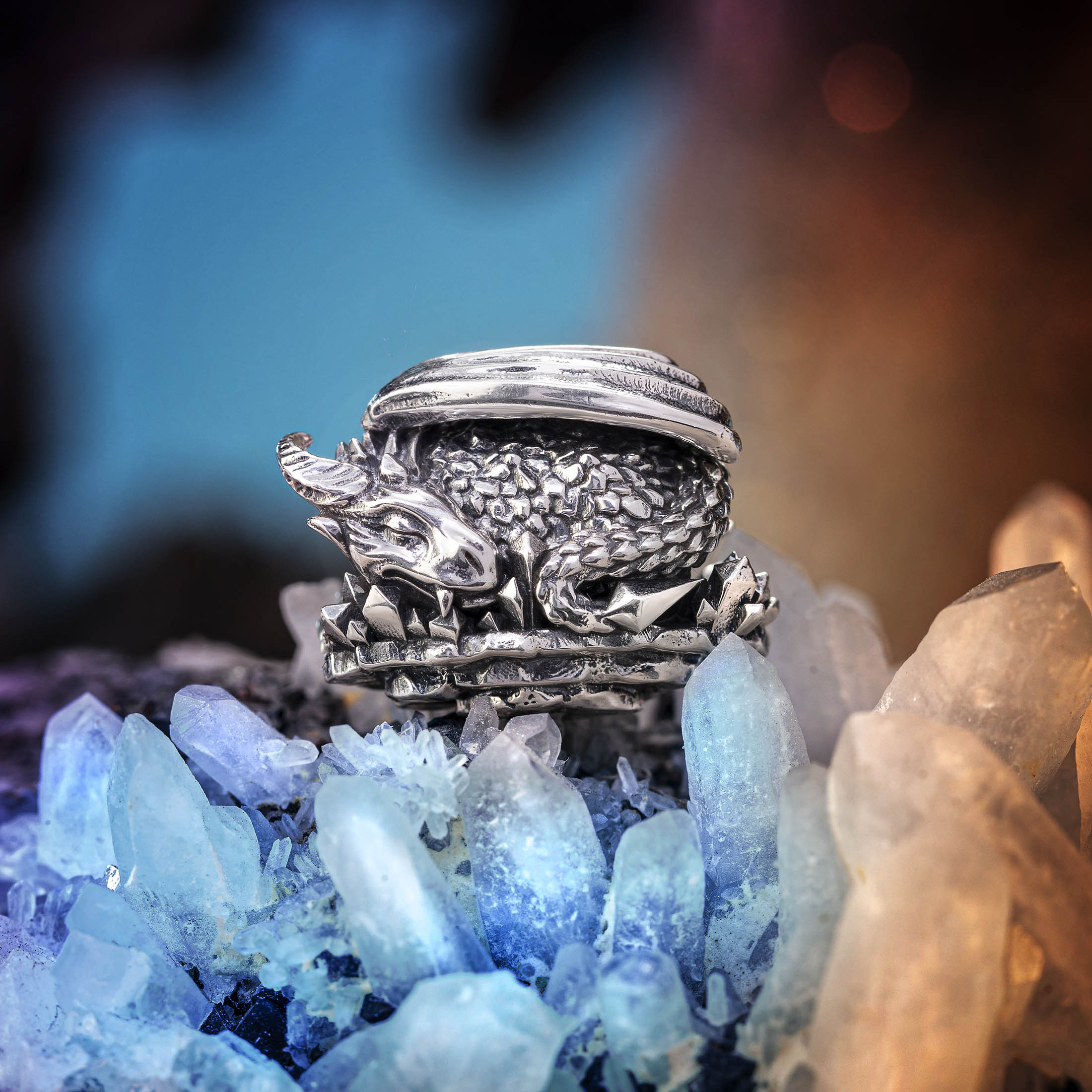 Elfbeads Gem Dragon v2 silver sterling-silver Bead by The Alternative Bead. Your official Elfbeads Retailer from Germany