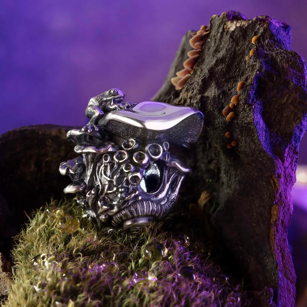 Elfbeads King of Mushrooms silver sterling-silver Bead by The Alternative Bead. Your official Elfbeads Retailer from Germany