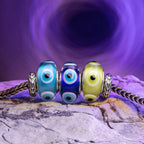 Elfbeads Evil Eye of Prosperity  glass Bead by The Alternative Bead. Your official Elfbeads Retailer from Germany