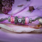 Elfbeads Candy Valentine Fractal silver glass Bead by The Alternative Bead. Your official Elfbeads Retailer from Germany