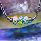 Elfbeads Lotus Dream pink glass Bead by The Alternative Bead. Your official Elfbeads Retailer from Germany