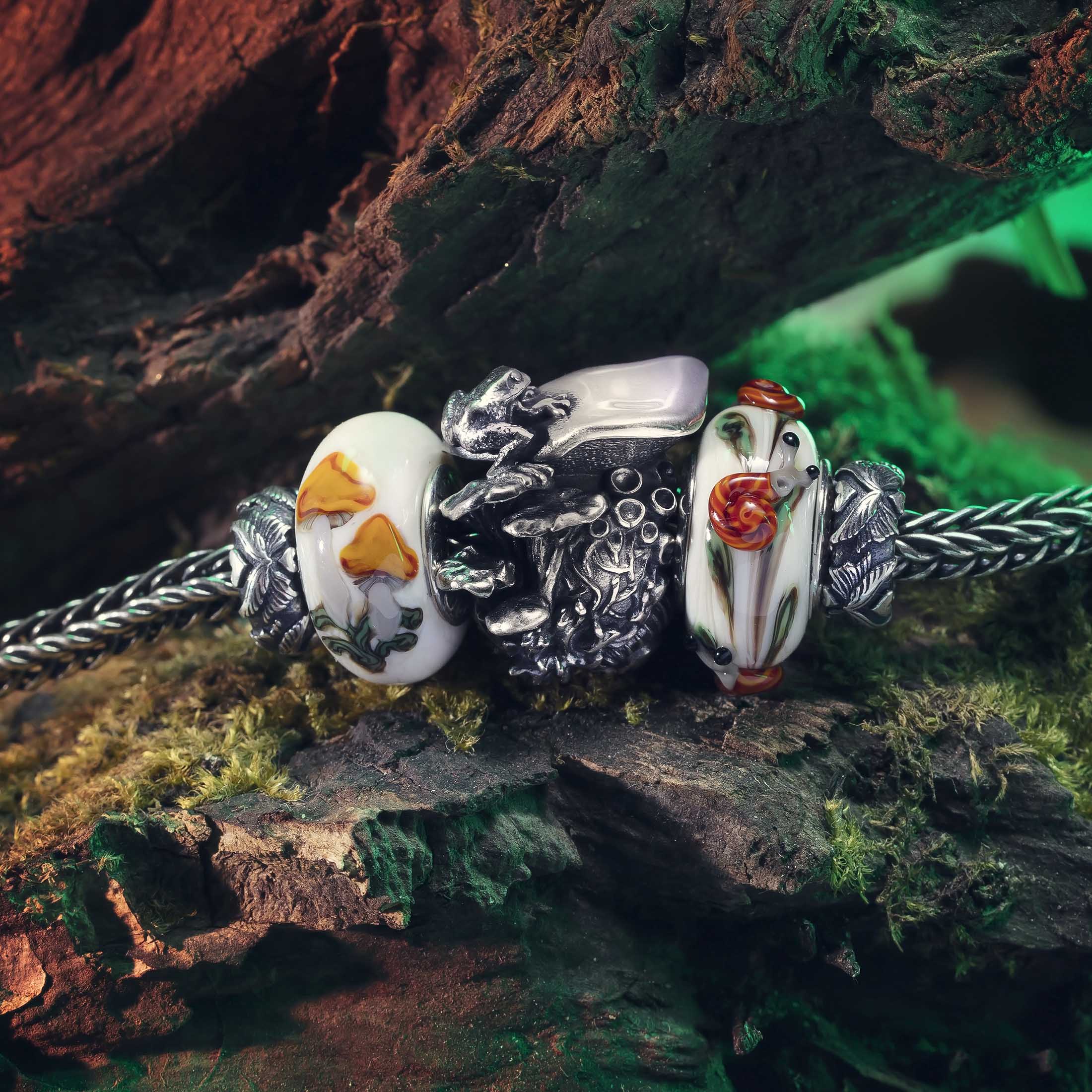 Elfbeads King of Mushrooms silver sterling-silver Bead by The Alternative Bead. Your official Elfbeads Retailer from Germany