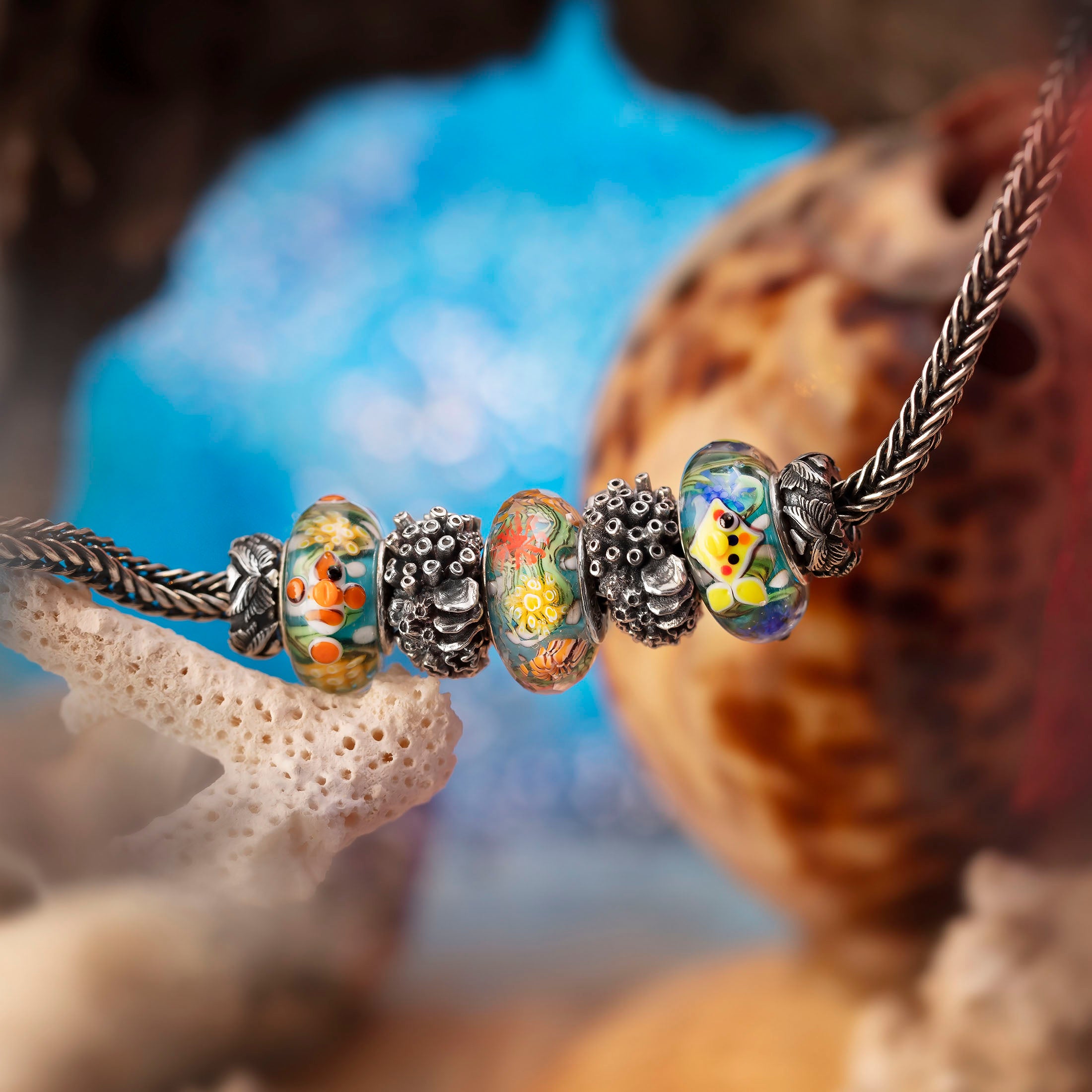 Elfbeads Coral Reef Spacer silver sterling-silver Spacer by The Alternative Bead. Your official Elfbeads Retailer from Germany