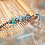 Elfbeads Tropical Bay Waves blue glass Bead by The Alternative Bead. Your official Elfbeads Retailer from Germany