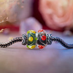 Elfbeads Moonflower Bloom yellow glass Bead by The Alternative Bead. Your official Elfbeads Retailer from Germany