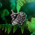 Elfbeads The Fern Snail Guardian silver sterling-silver Bead by The Alternative Bead. Your official Elfbeads Retailer from Germany