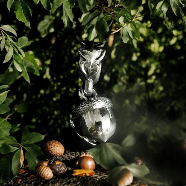 VIP-CHARMS Acorn Charm Pendant silver sterling-silver Dangle by The Alternative Bead. Your official VIP-CHARMS Retailer from Germany