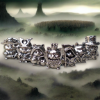 OHM Beads OCTO: OHM Kitty Kingdom  sterling-silver Bead The Alternative Bead