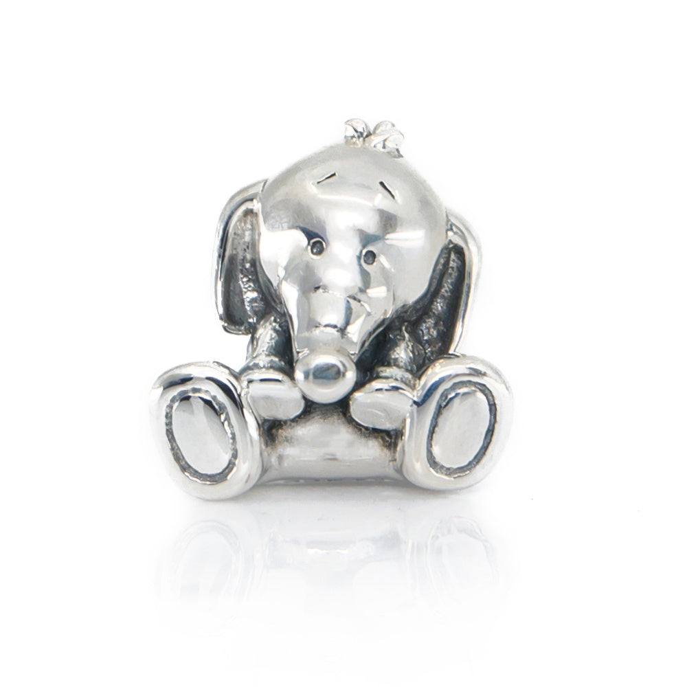 The Alternative Bead: Aurora Charm - Bamboo the Elephant Charm Sterling Silver Charm Picture 1