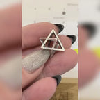 OHM Beads Merkaba 2.0 (GAR006)  sterling-silver Bead The Alternative Bead