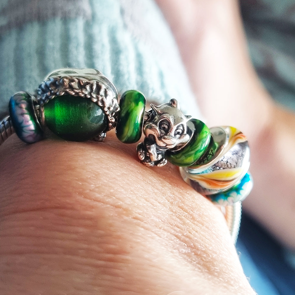 Aurora Charm Fever the Beaver Charm silver sterling-silver Bead by The Alternative Bead. Your official Aurora Charm Retailer from Germany