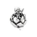 Black Raven Beads Thumbelina silver sterling-silver Charm by The Alternative Bead. Your official Black Raven Beads Retailer from Germany