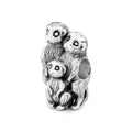 Black Raven Beads Meerkat Family silver sterling-silver Charm by The Alternative Bead. Your official Black Raven Beads Retailer from Germany