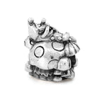 Black Raven Beads Caterpillar silver sterling-silver Charm by The Alternative Bead. Your official Black Raven Beads Retailer from Germany