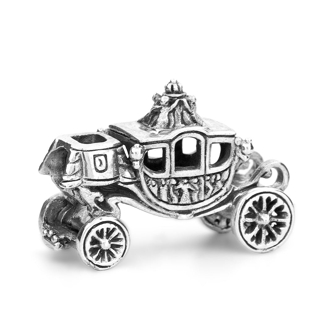 Black Raven Beads Royal Carriage silver sterling-silver Charm by The Alternative Bead. Your official Black Raven Beads Retailer from Germany