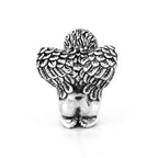 Black Raven Beads Peaceful Angel (LE 125pcs) silver sterling-silver Charm by The Alternative Bead. Your official Black Raven Beads Retailer from Germany