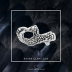 Black Raven Beads Raven Claw Lock silver sterling-silver Lock by The Alternative Bead. Your official Black Raven Beads Retailer from Germany
