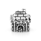 Black Raven Beads Fireplace silver sterling-silver Charm by The Alternative Bead. Your official Black Raven Beads Retailer from Germany