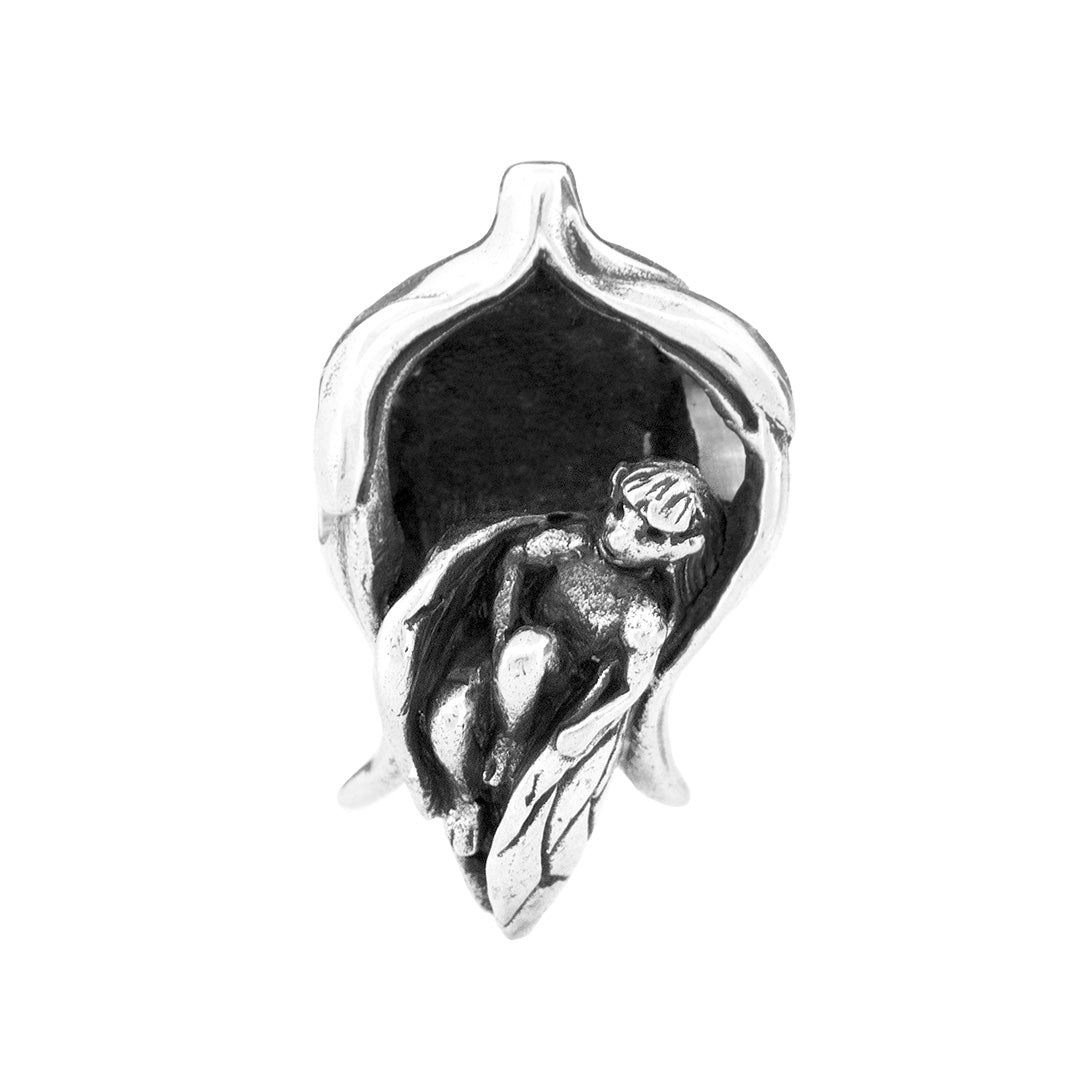 Black Raven Beads Bellflower Fairy silver sterling-silver Charm by The Alternative Bead. Your official Black Raven Beads Retailer from Germany
