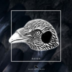 Black Raven Beads Raven silver sterling-silver Charm by The Alternative Bead. Your official Black Raven Beads Retailer from Germany