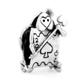 Black Raven Beads Card Soldier silver sterling-silver Charm by The Alternative Bead. Your official Black Raven Beads Retailer from Germany