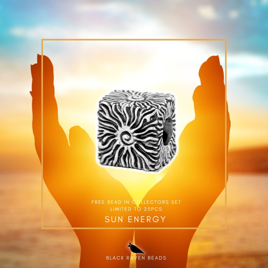 Black Raven Beads Sun Energy LE silver sterling-silver Charm by The Alternative Bead. Your official Black Raven Beads Retailer from Germany