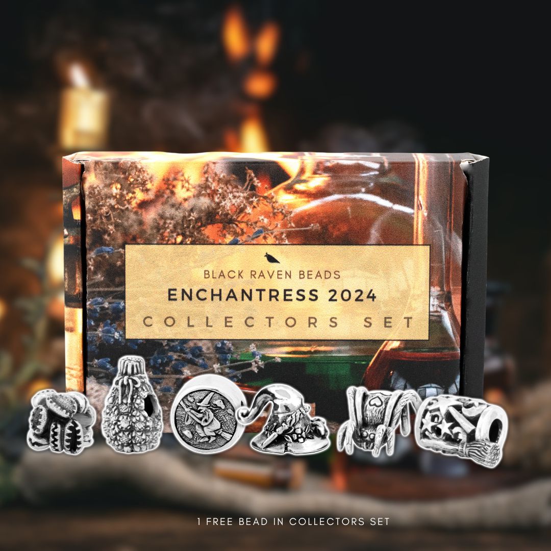 Black Raven Beads Enchantress Collectors Set 2024 by The Alternative Bead. Your official Black Raven Beads Retailer from Germany
