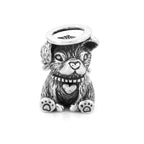 Black Raven Beads Spirit Dog silver sterling-silver Charm by The Alternative Bead. Your official Black Raven Beads Retailer from Germany