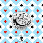 Black Raven Beads Drink Me Potion silver sterling-silver Charm by The Alternative Bead. Your official Black Raven Beads Retailer from Germany