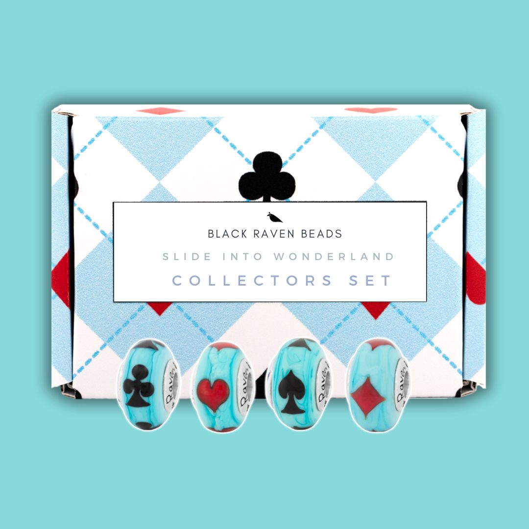 Black Raven Beads Wonderland Glass Collectors Set by The Alternative Bead. Your official Black Raven Beads Retailer from Germany