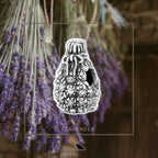 Black Raven Beads Lavender silver sterling-silver Charm by The Alternative Bead. Your official Black Raven Beads Retailer from Germany