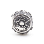 Black Raven Beads Balancing the Light and Dark silver sterling-silver Charm by The Alternative Bead. Your official Black Raven Beads Retailer from Germany