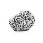 Black Raven Beads Anthurium silver sterling-silver Charm by The Alternative Bead. Your official Black Raven Beads Retailer from Germany